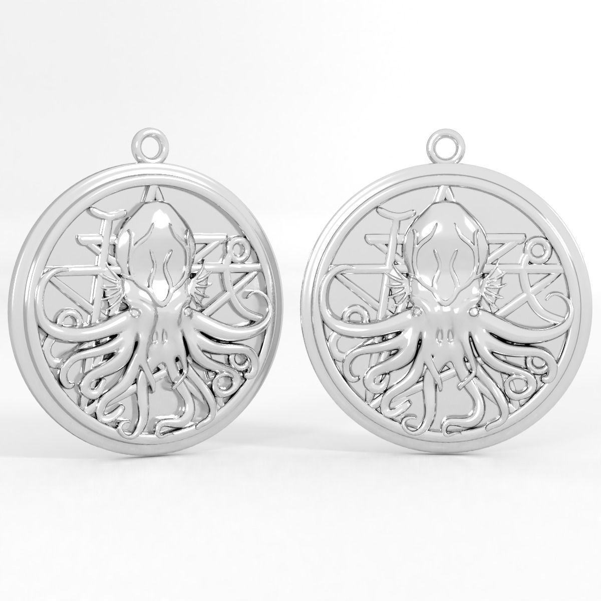 Pendant cthulhu 3D print model