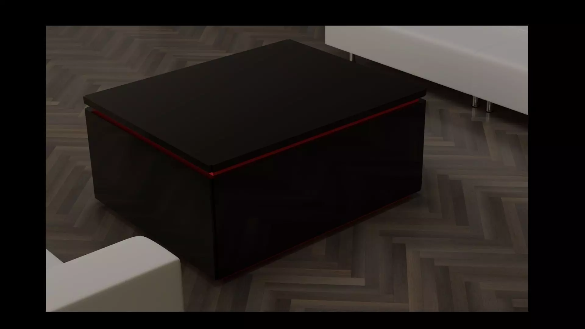 Tables coffee table - youtube Free low-poly 3D model