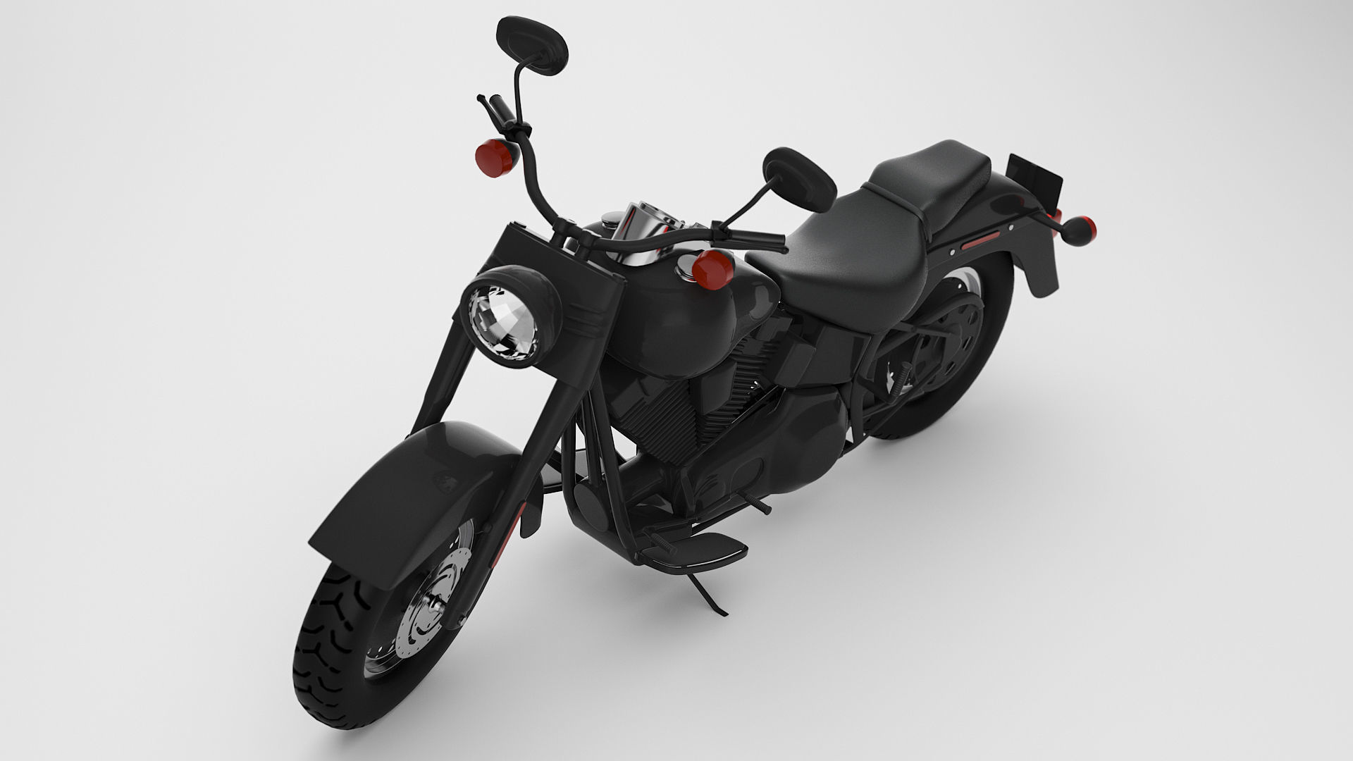 Harley Davidson 3D model_1