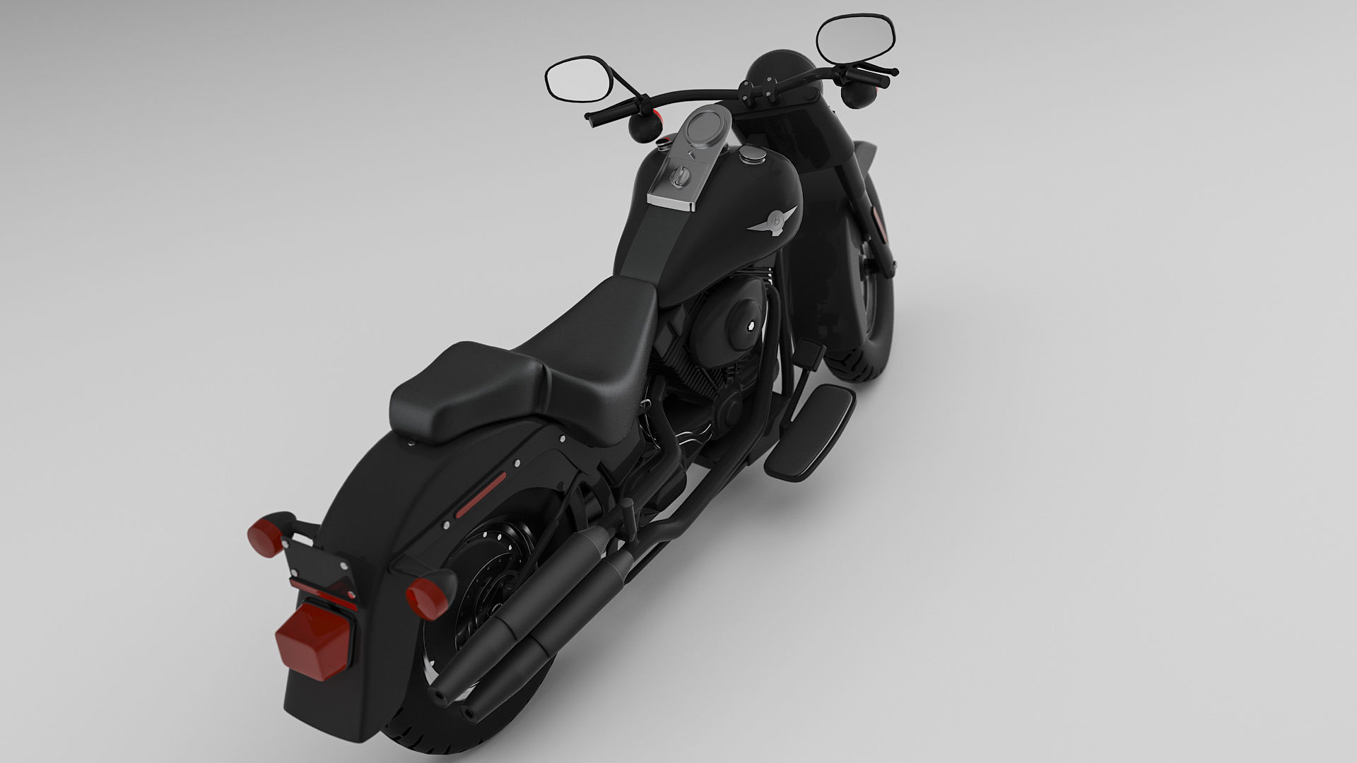 Harley Davidson 3D model_3