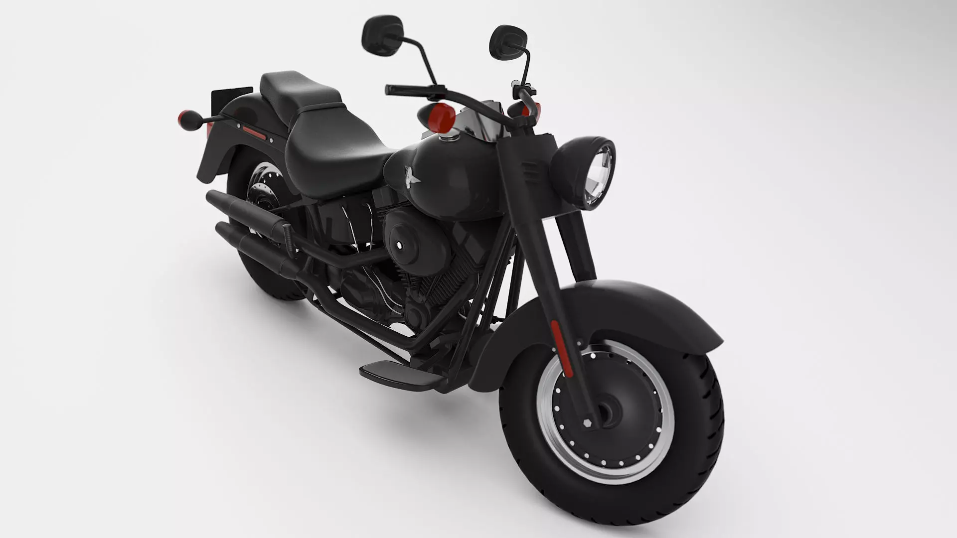 Harley Davidson 3D model_0