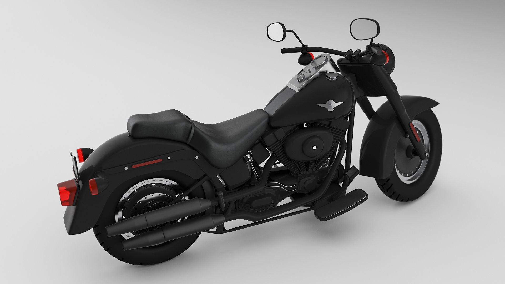 Harley Davidson 3D model_4
