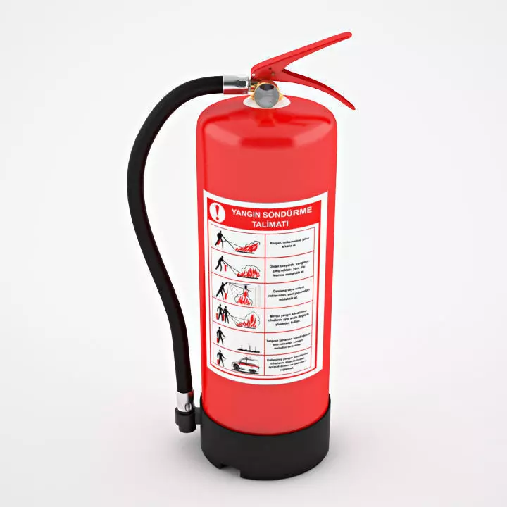 Fire Extinguisher 3D model_0
