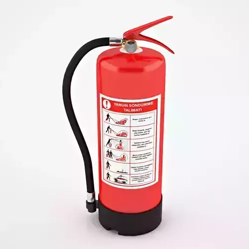 Fire Extinguisher 3D model