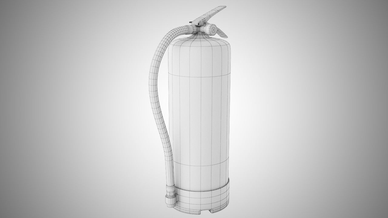 Fire Extinguisher 3D model_5