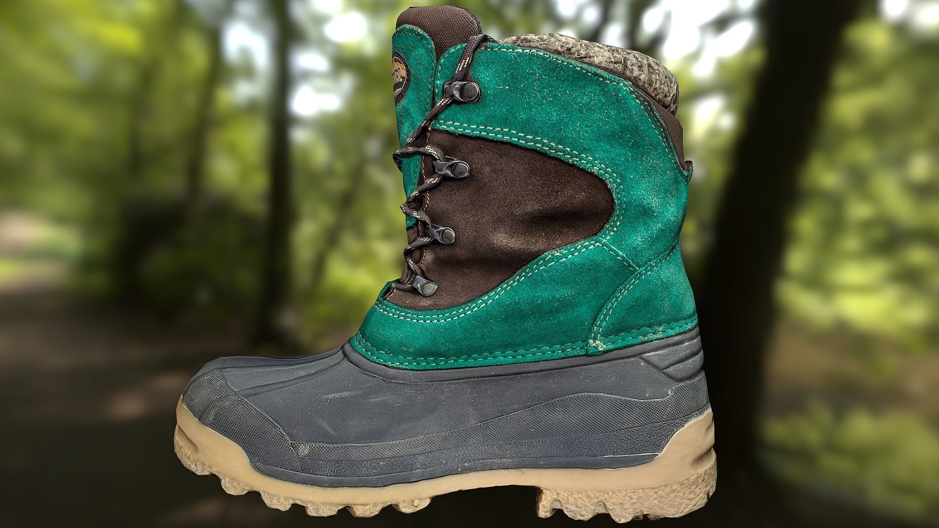 Boot lowpoly footwear Low-poly 3D model_5