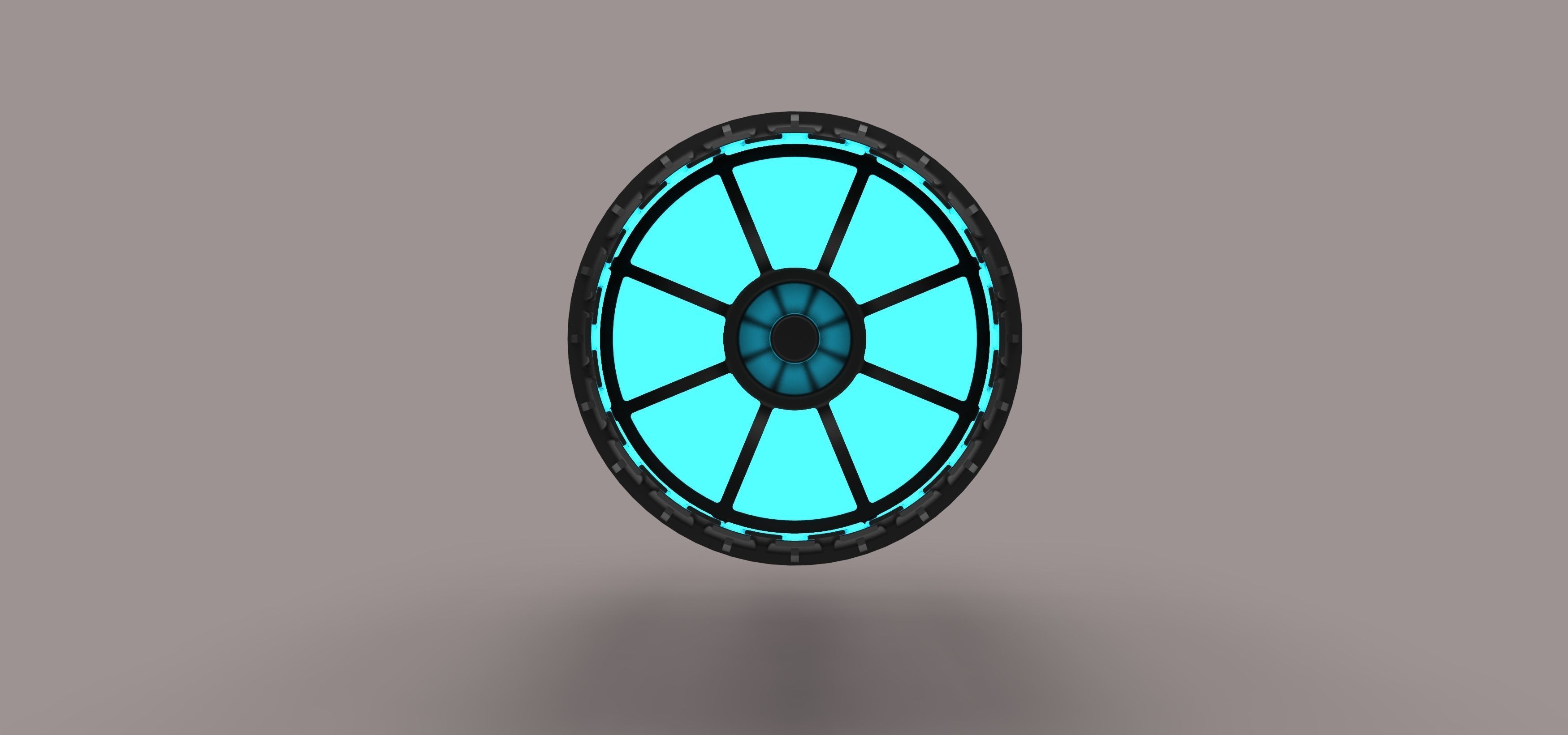Jet engine 2 3D model_10