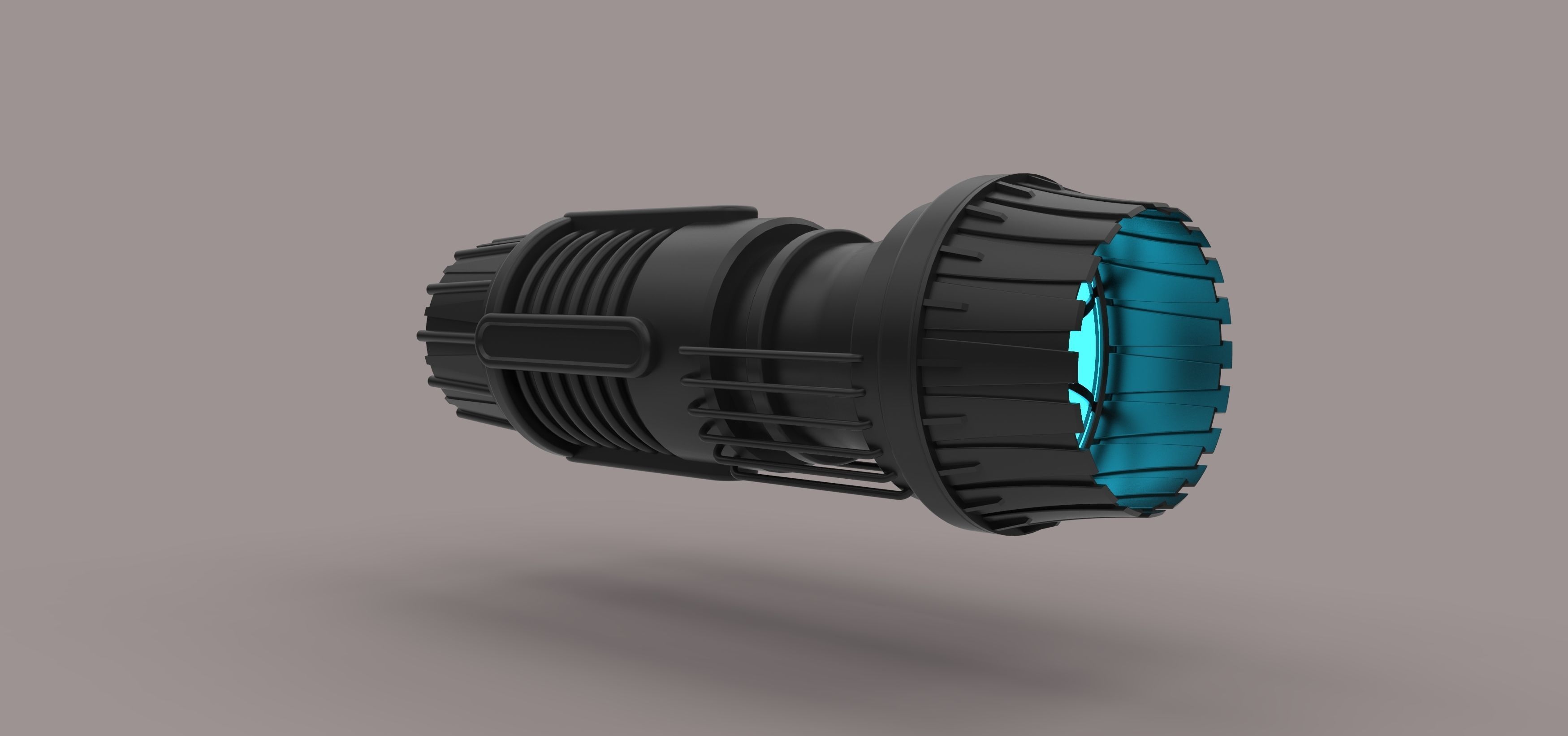 Jet engine 2 3D model_8