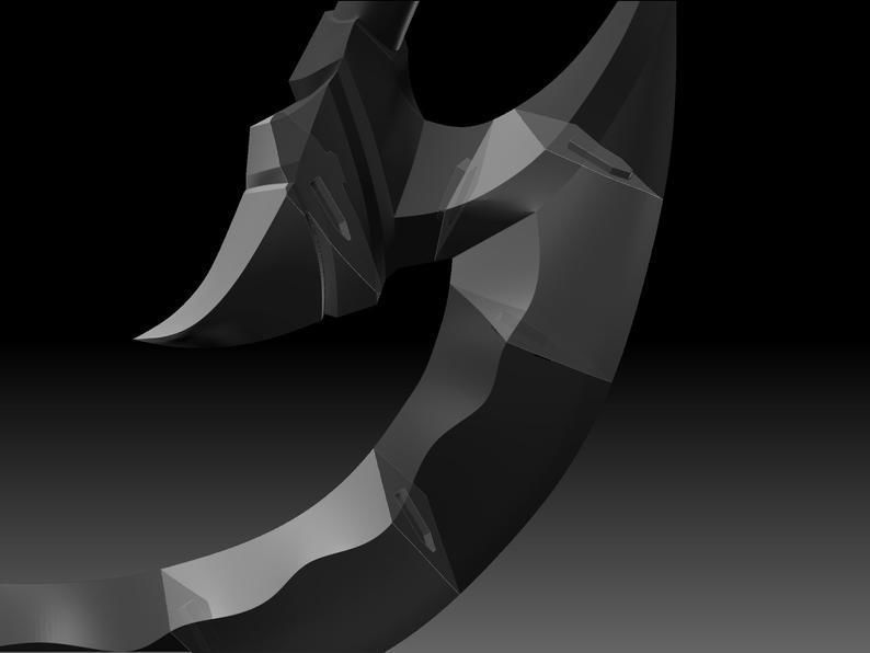 Diana Blood Moon Sword 3D Printable Model Fanmade 3D print model_5