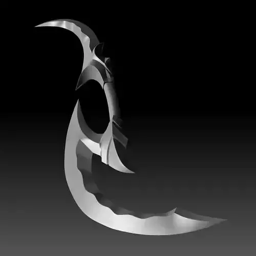 Diana Blood Moon Sword 3D Printable Model Fanmade  3D print model