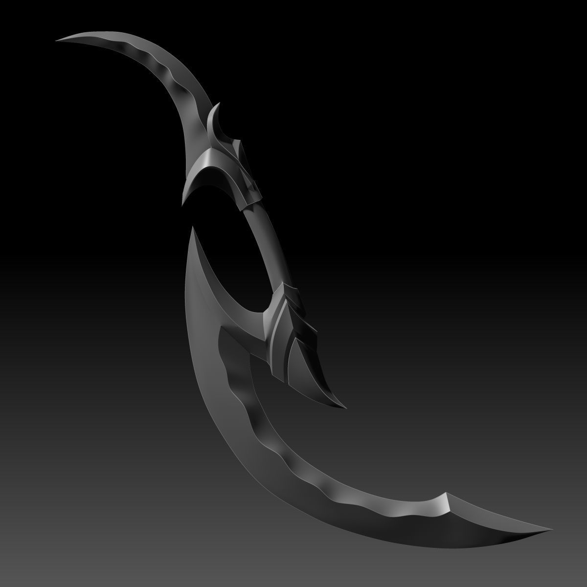 Diana Blood Moon Sword 3D Printable Model Fanmade 3D print model_2