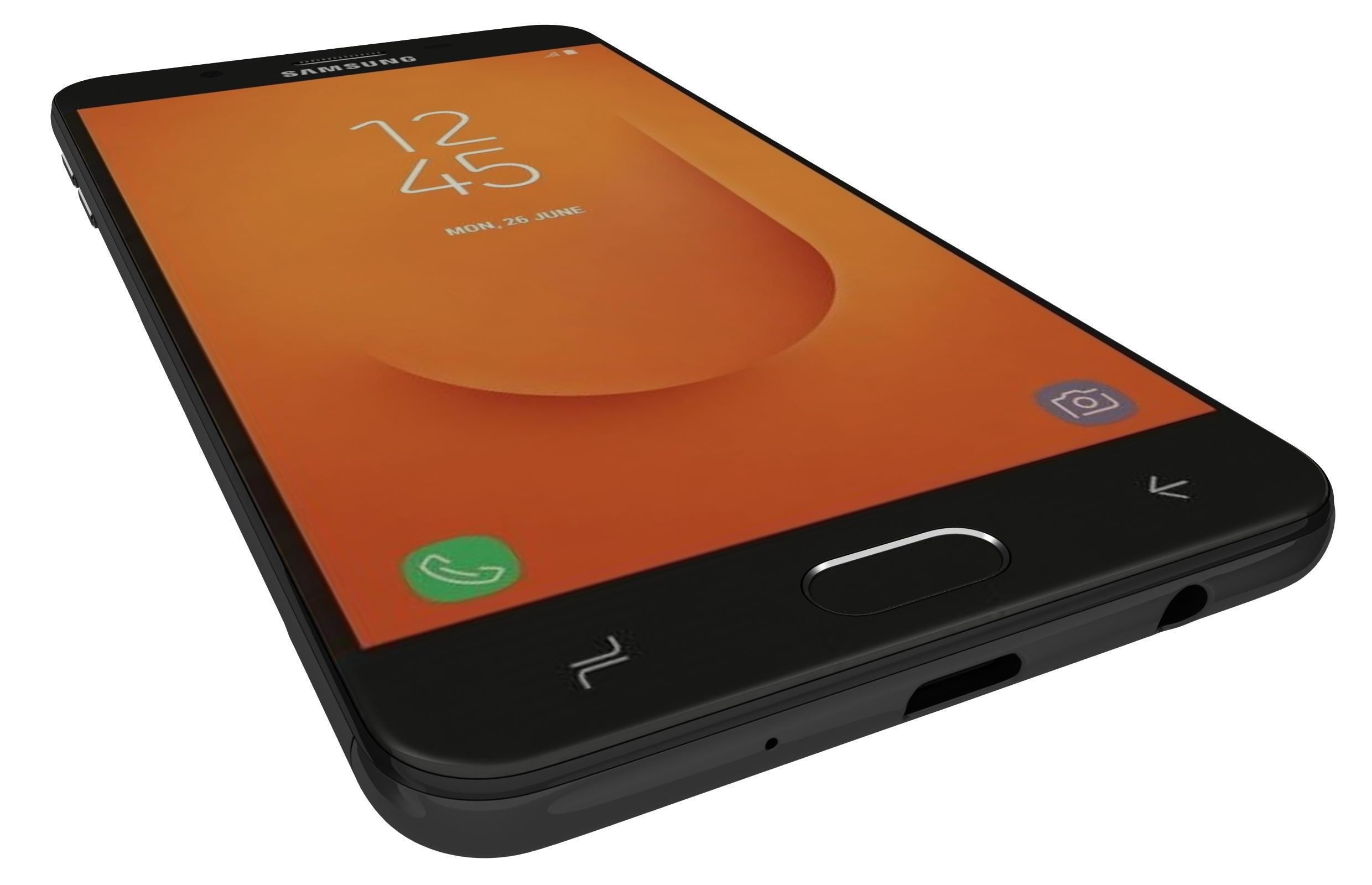 Samsung Galaxy J7 Prime 2 Black 3D model_6