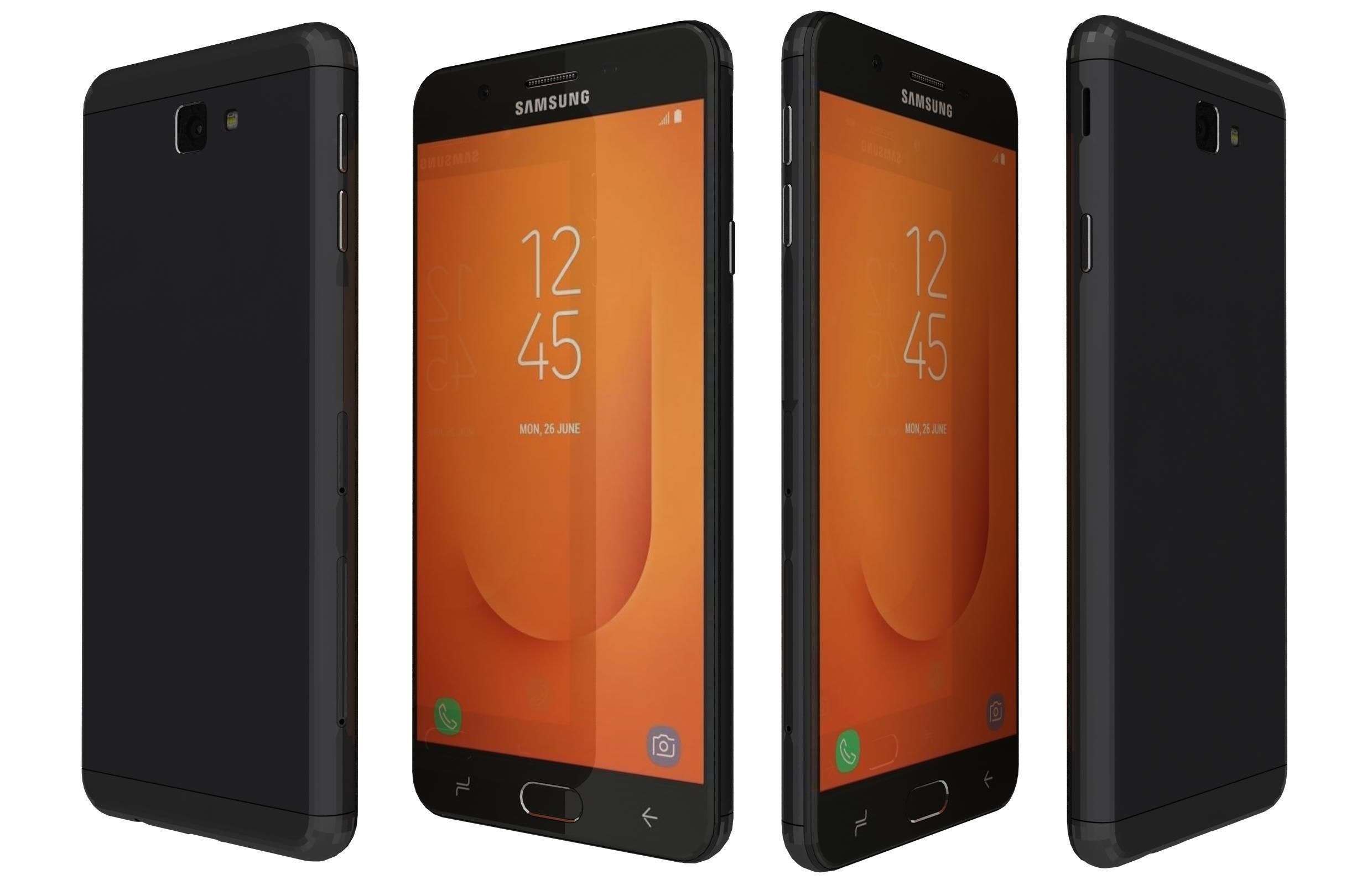 Samsung Galaxy J7 Prime 2 Black 3D model_1
