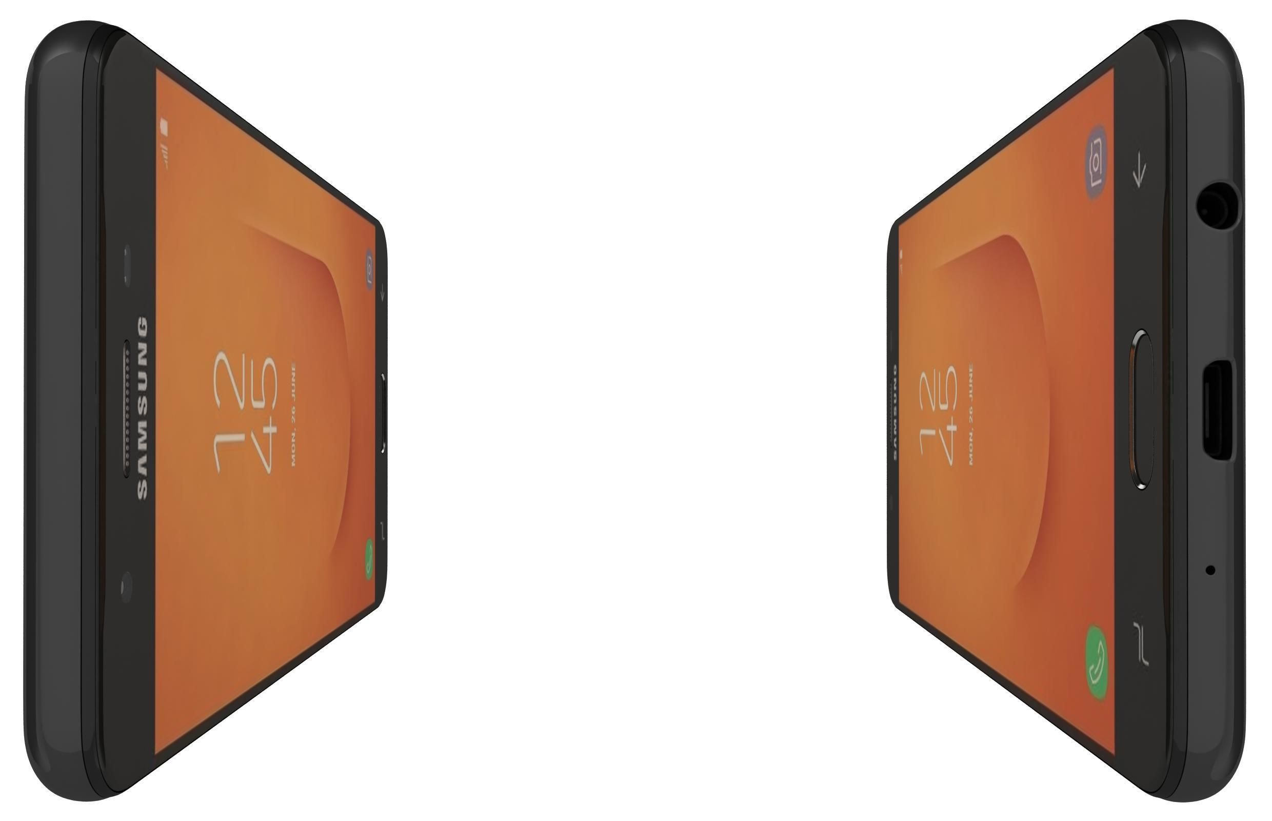 Samsung Galaxy J7 Prime 2 Black 3D model_2