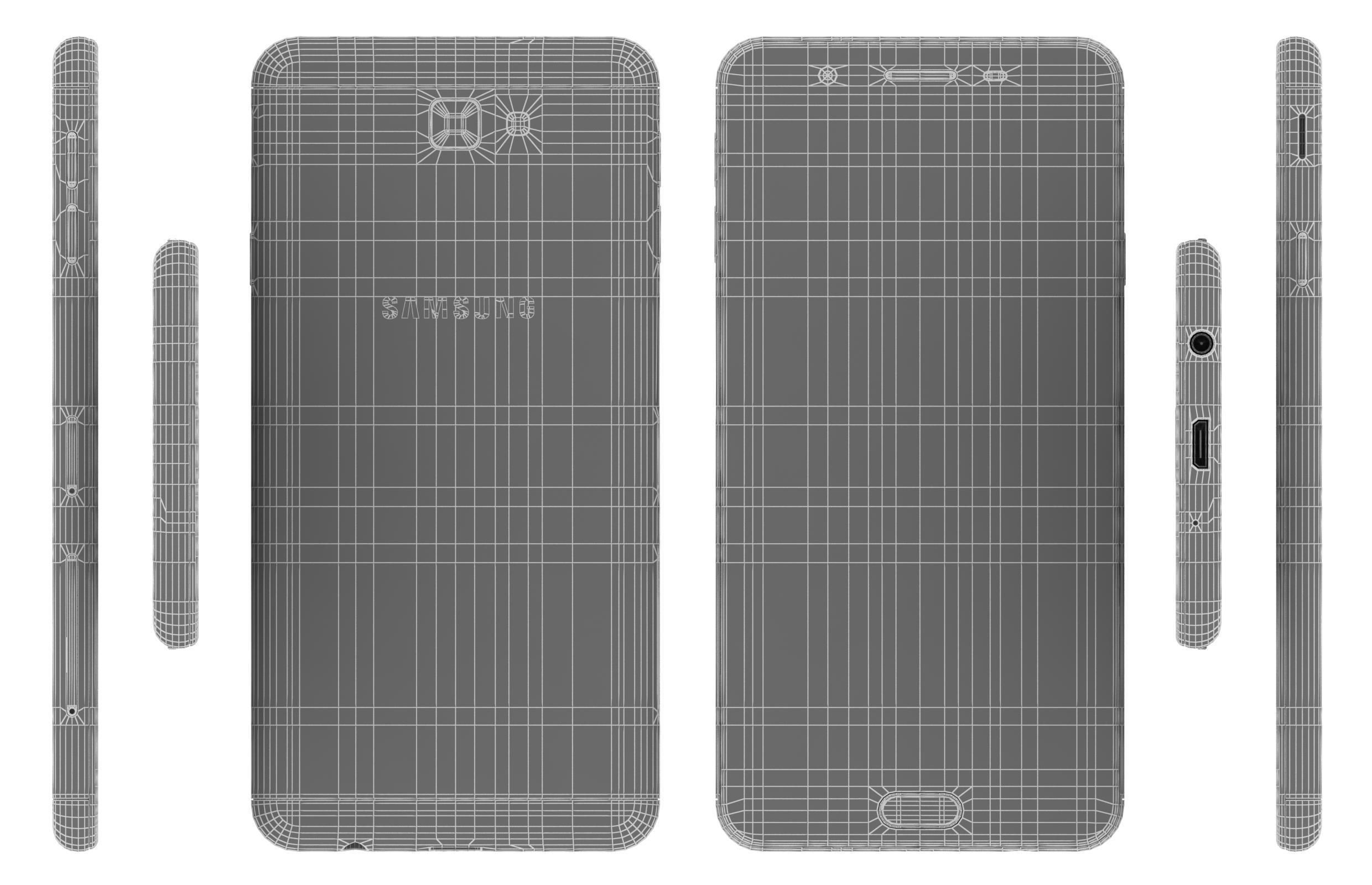 Samsung Galaxy J7 Prime 2 Black 3D model_11