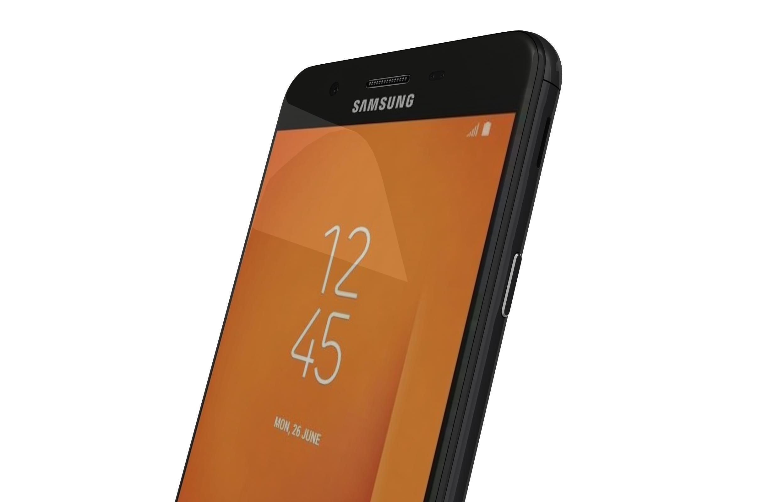 Samsung Galaxy J7 Prime 2 Black 3D model_7