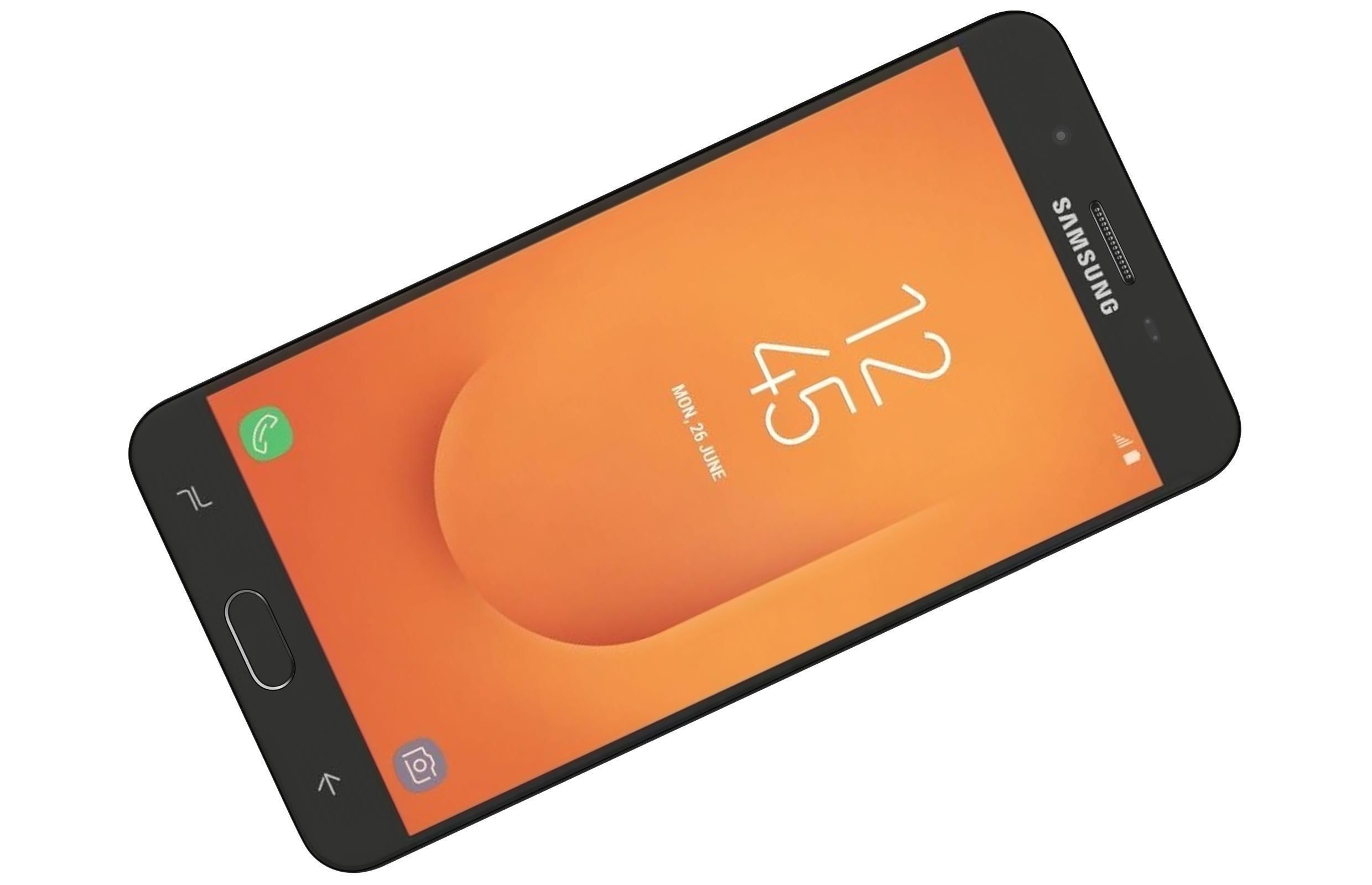 Samsung Galaxy J7 Prime 2 Black 3D model_4