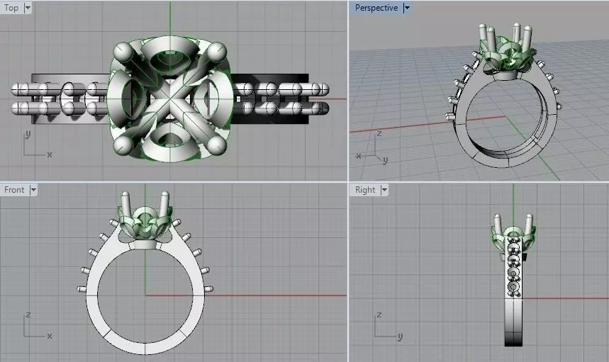 ring 55 3D print model_0