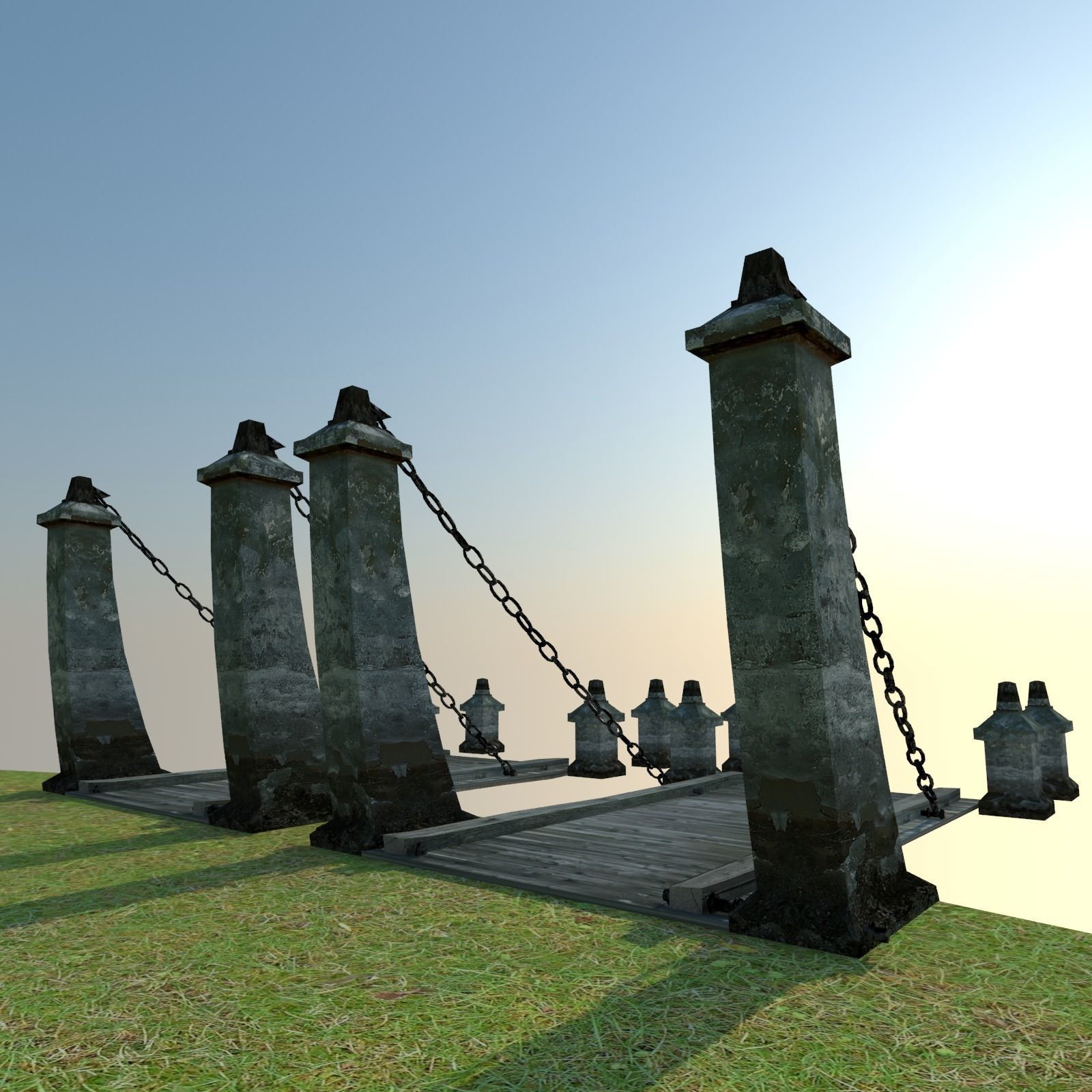 castle Free 3D model_10