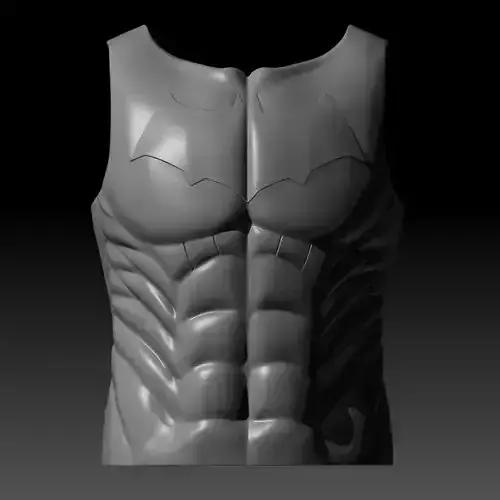 Red Hood Chest Armor 3D Printable Model Fanmade