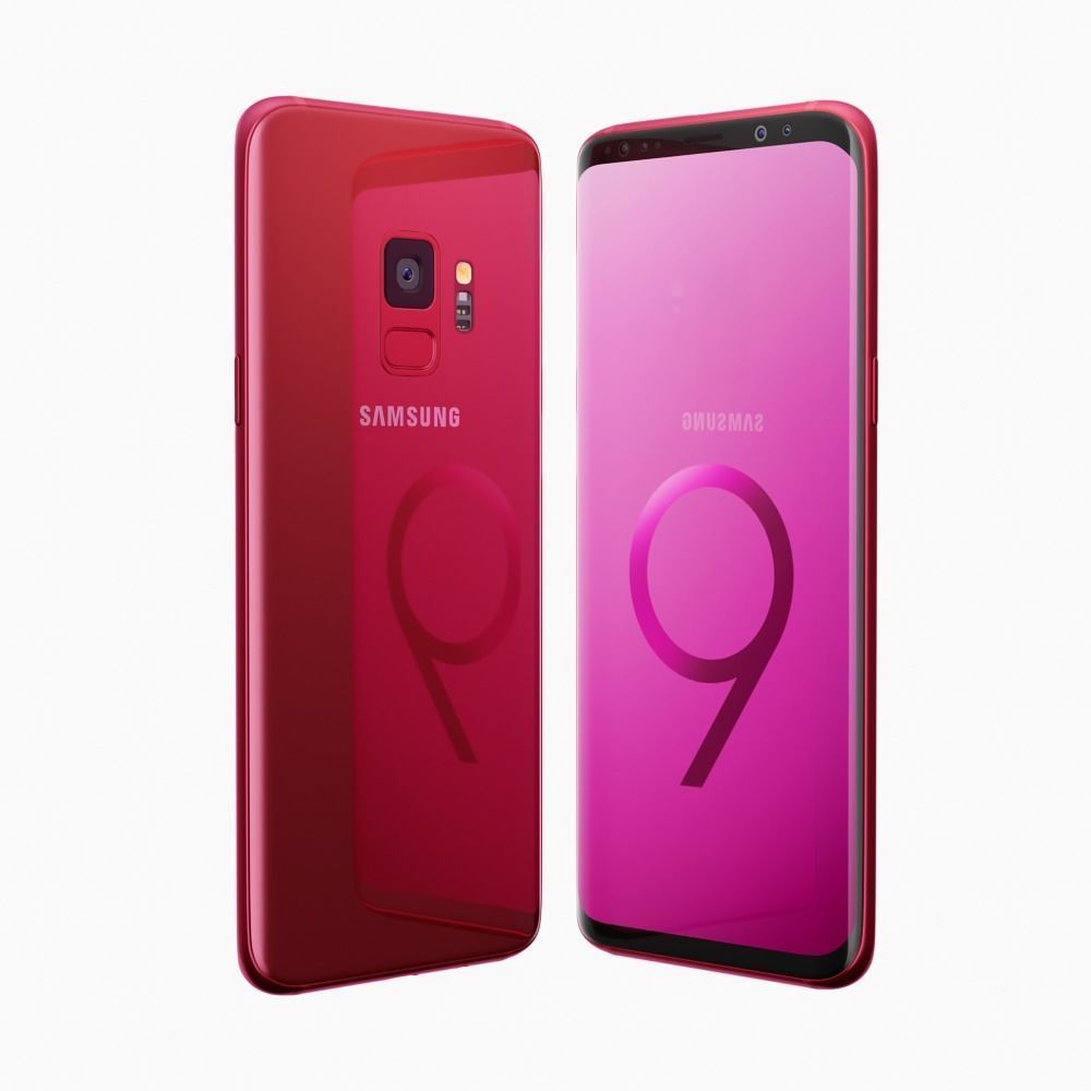 Samsung Galaxy S9 ALL Colors - 2 NEW Colors 3D model_23