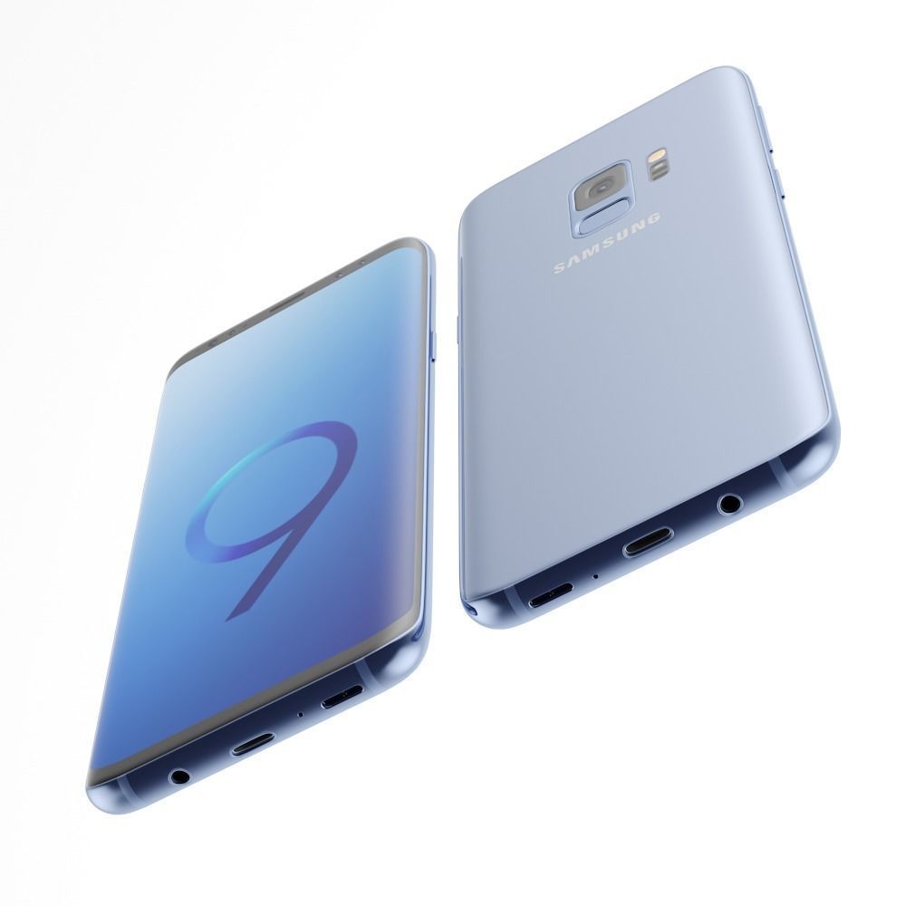 Samsung Galaxy S9 ALL Colors - 2 NEW Colors 3D model_43