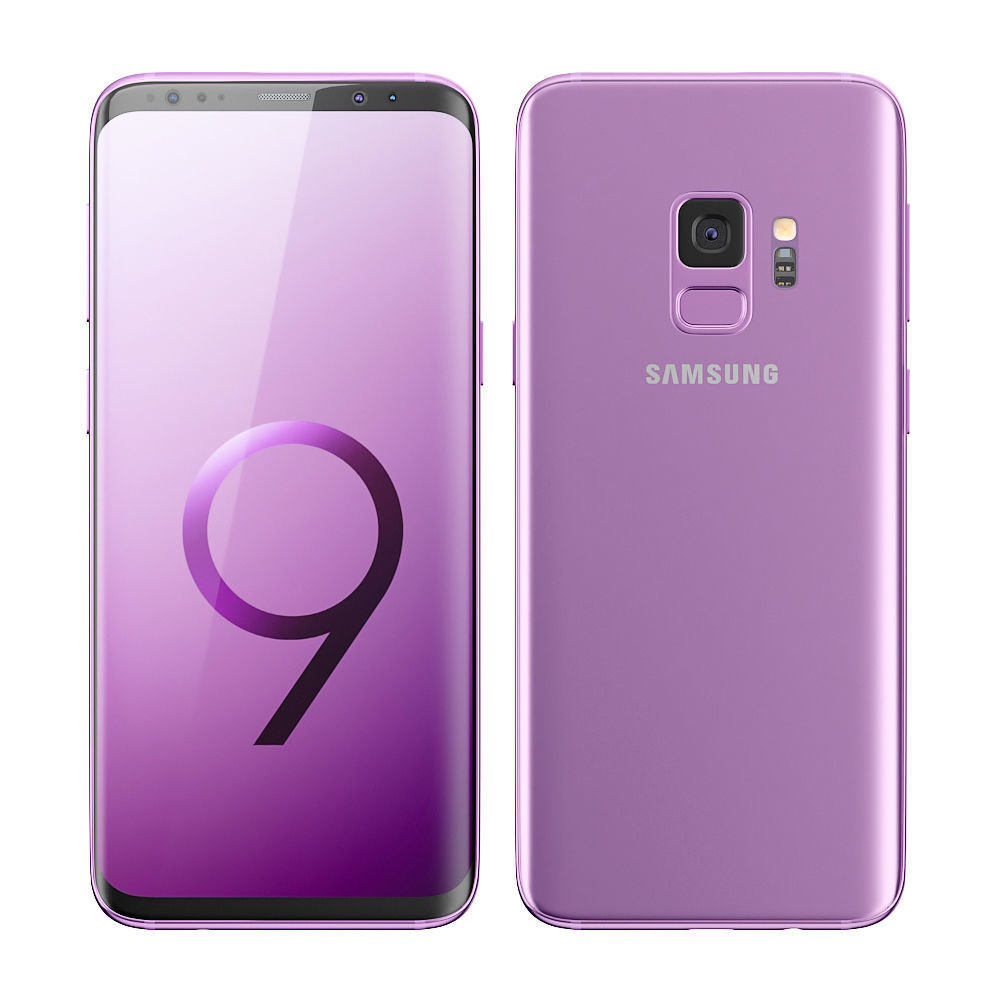 Samsung Galaxy S9 ALL Colors - 2 NEW Colors 3D model_3