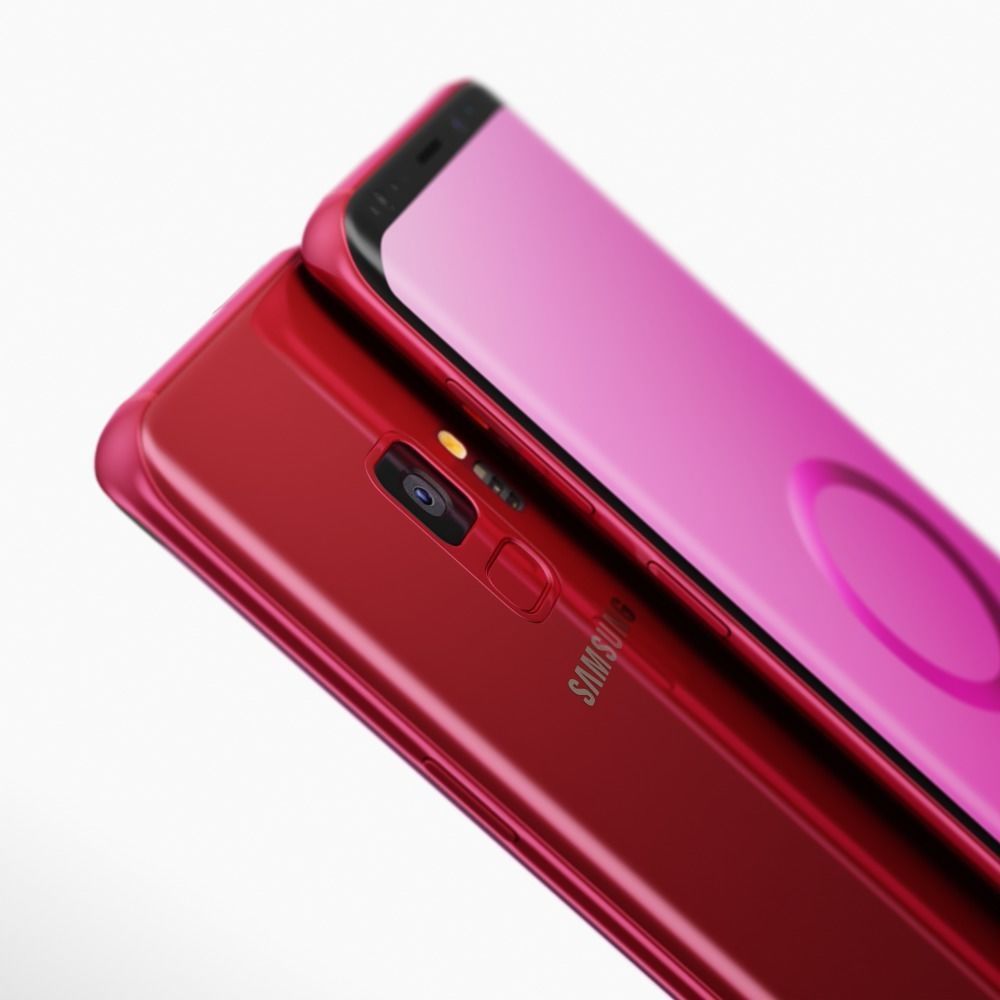 Samsung Galaxy S9 ALL Colors - 2 NEW Colors 3D model_28