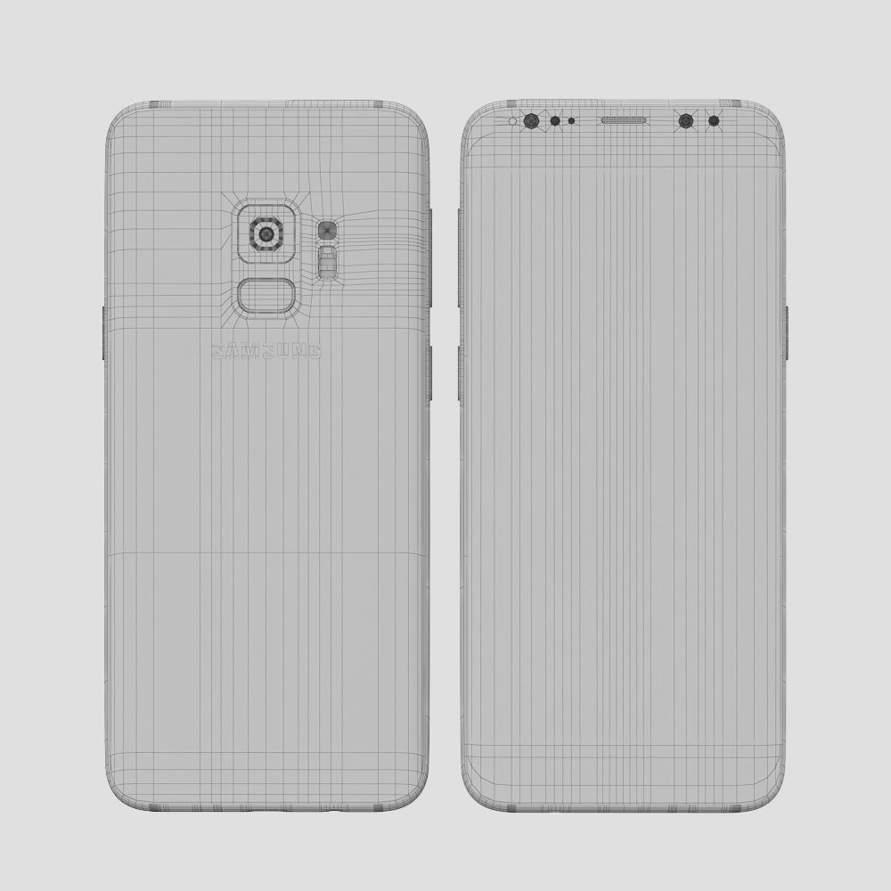 Samsung Galaxy S9 ALL Colors - 2 NEW Colors 3D model_81