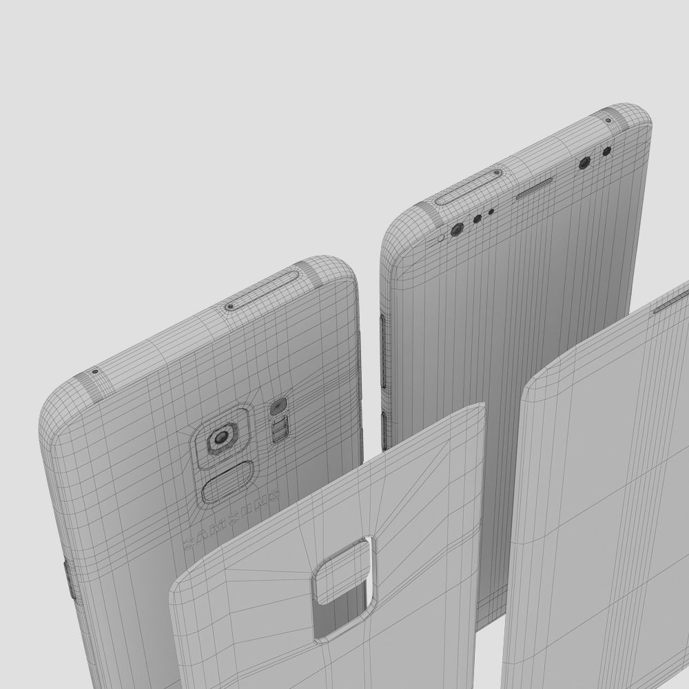Samsung Galaxy S9 ALL Colors - 2 NEW Colors 3D model_78