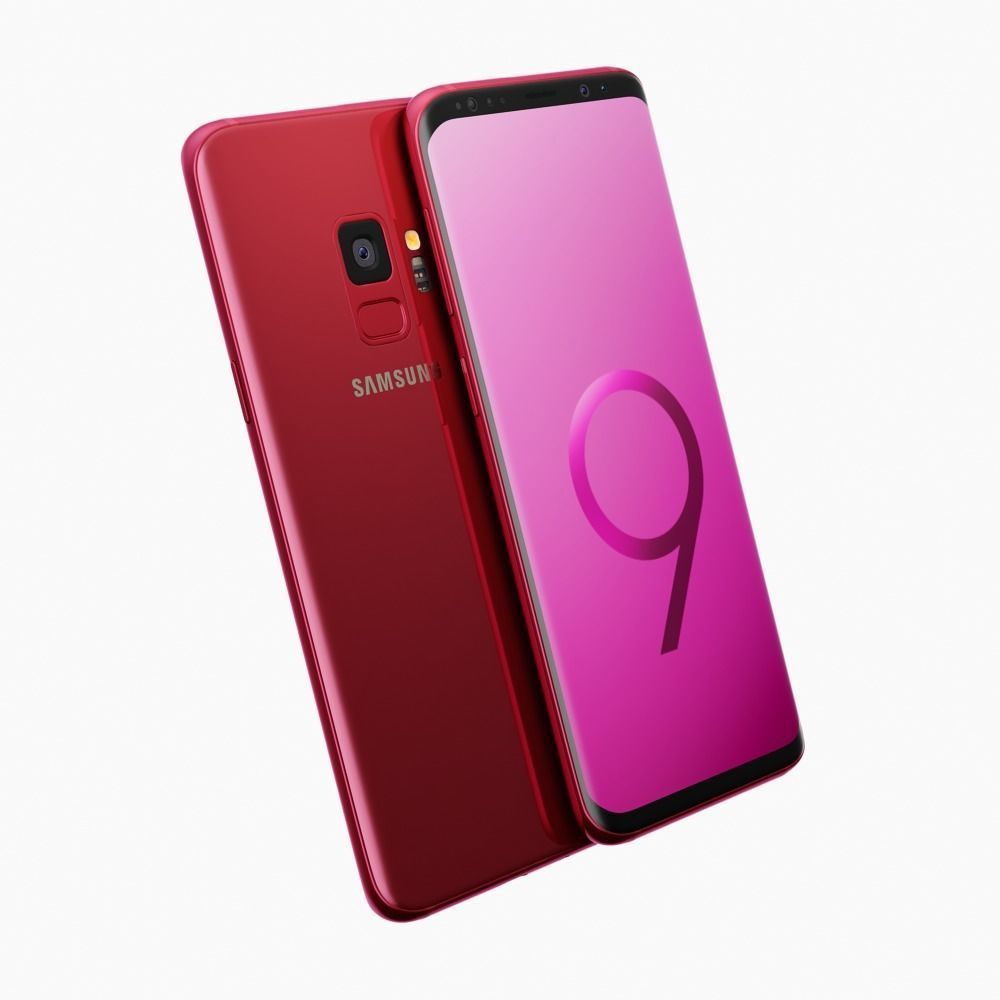Samsung Galaxy S9 ALL Colors - 2 NEW Colors 3D model_24