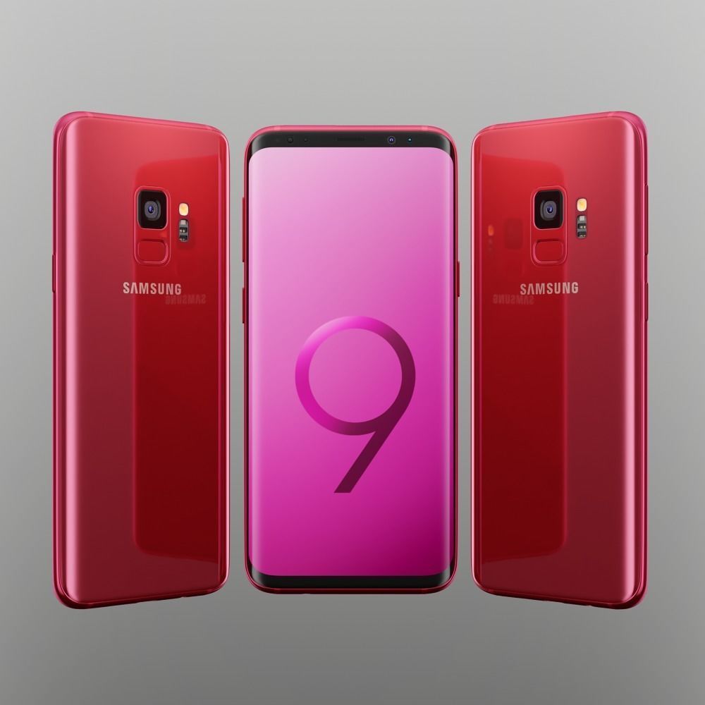 Samsung Galaxy S9 ALL Colors - 2 NEW Colors 3D model_29