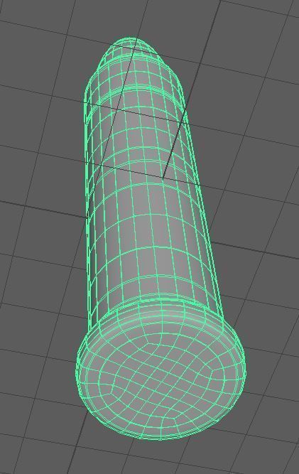 22 Caliber rifle round UE4 ready 3D model_5