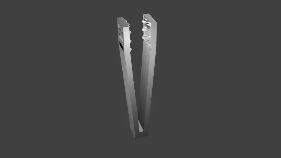 Capit pair of chopsticks 3D print model_0