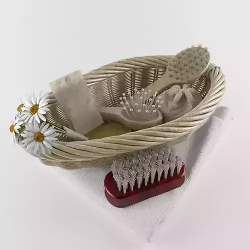 Bathroom natural accesories