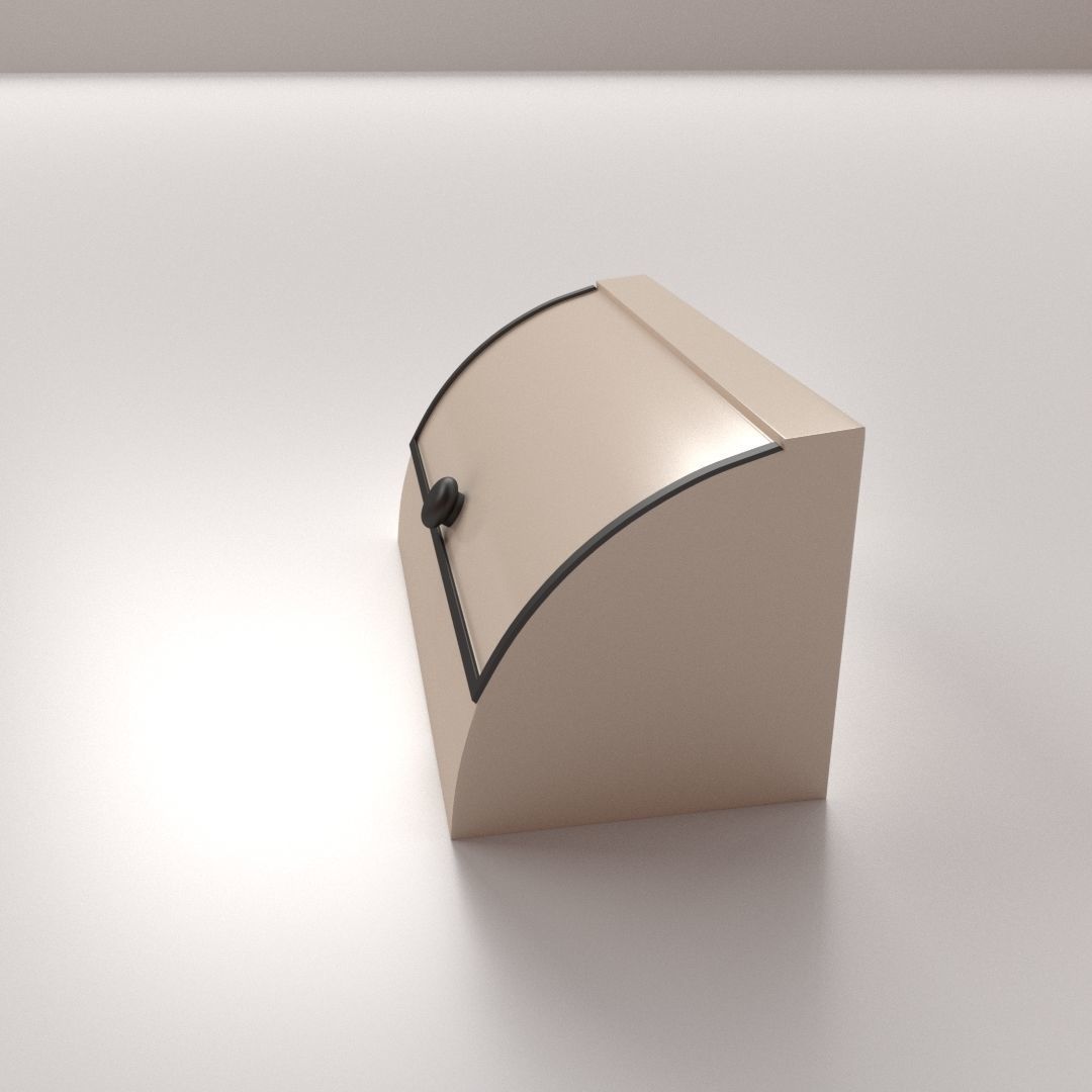 Breadbox box 3D model_4