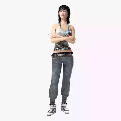 Amaia Preposed Female 3D Character