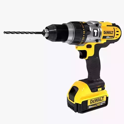 Cordless Power Drill 3D model