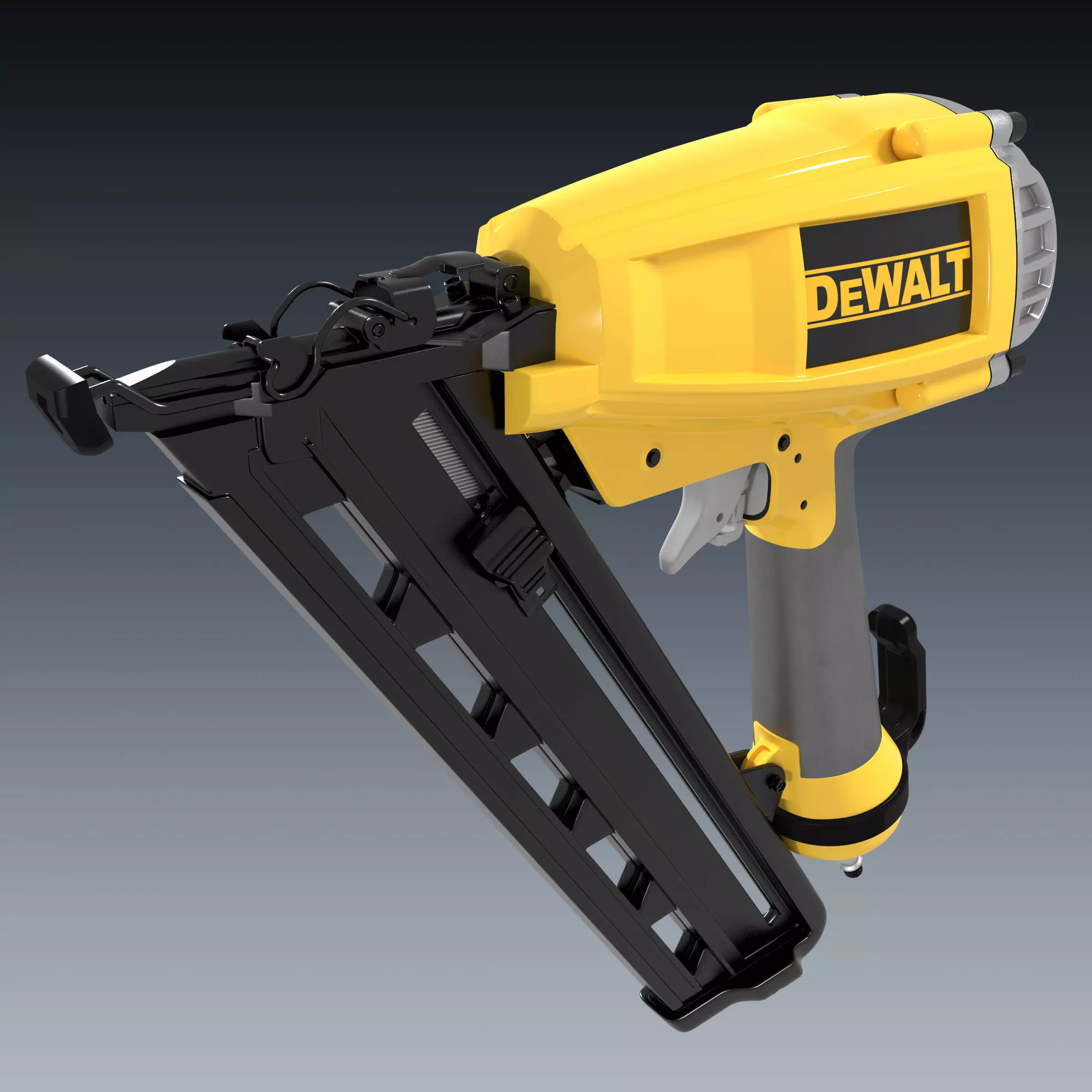 Cordless Power Nailer 3D model_0