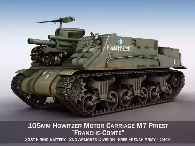 M7 Priest - Franche-Comte