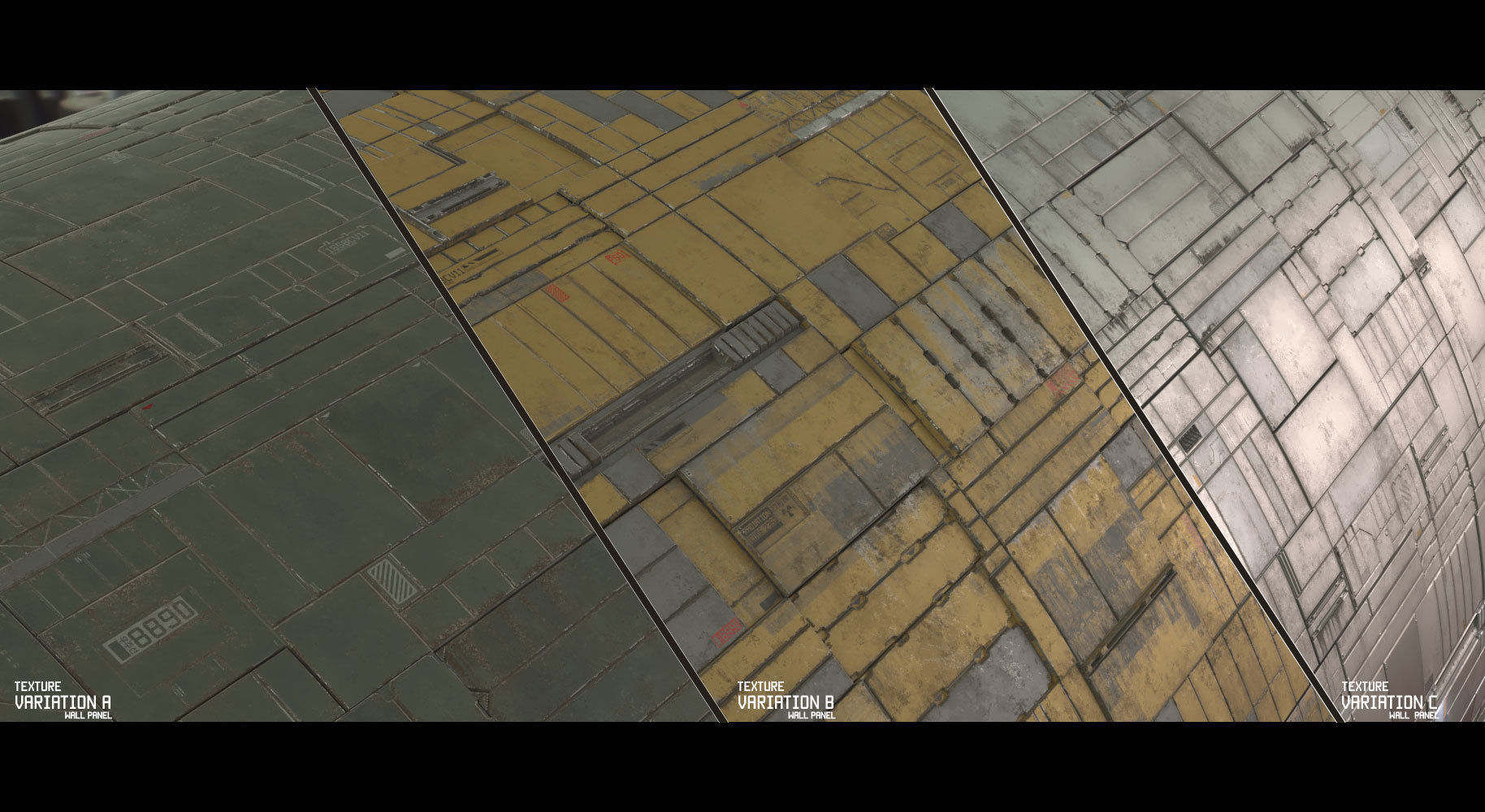 Scifi Wall Panel Texture Set C Texture_2