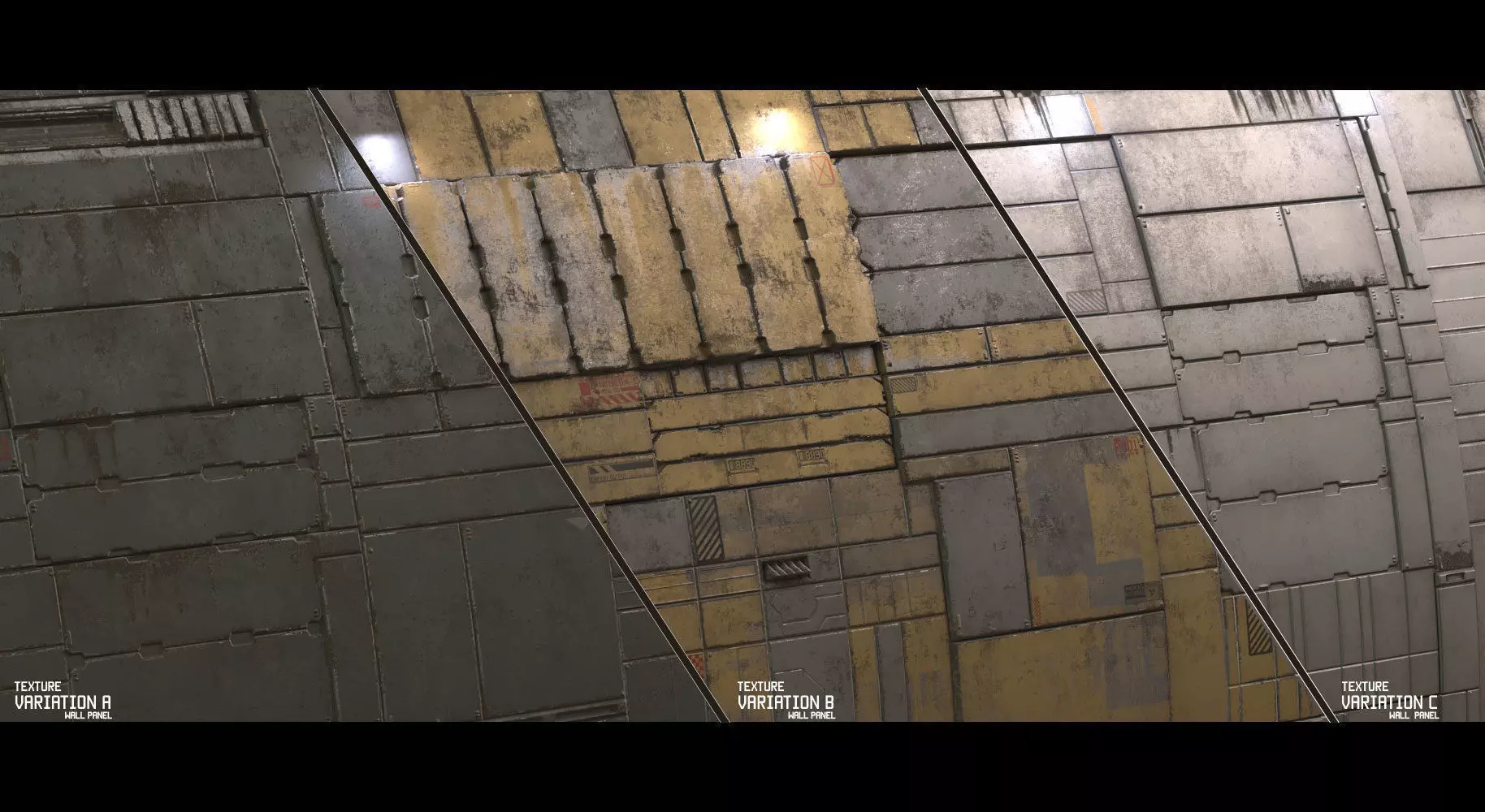 Scifi Wall Panel Texture Set C Texture_0