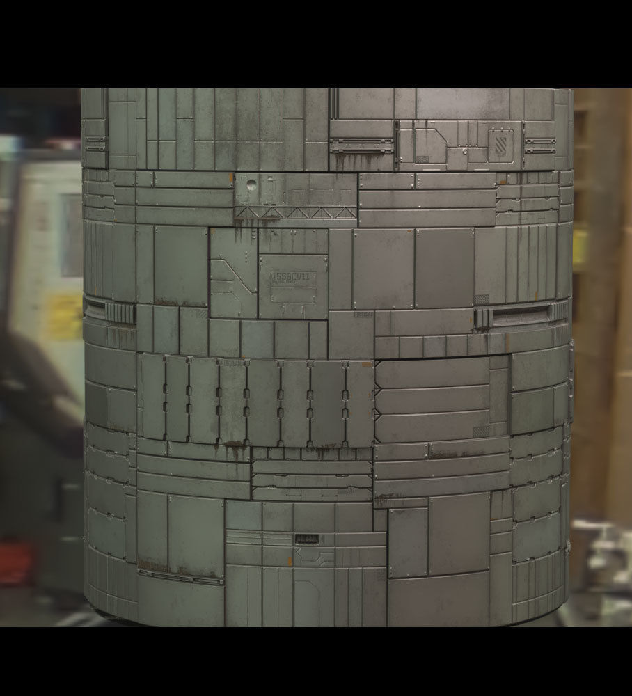 Scifi Wall Panel Texture Set C Texture_5