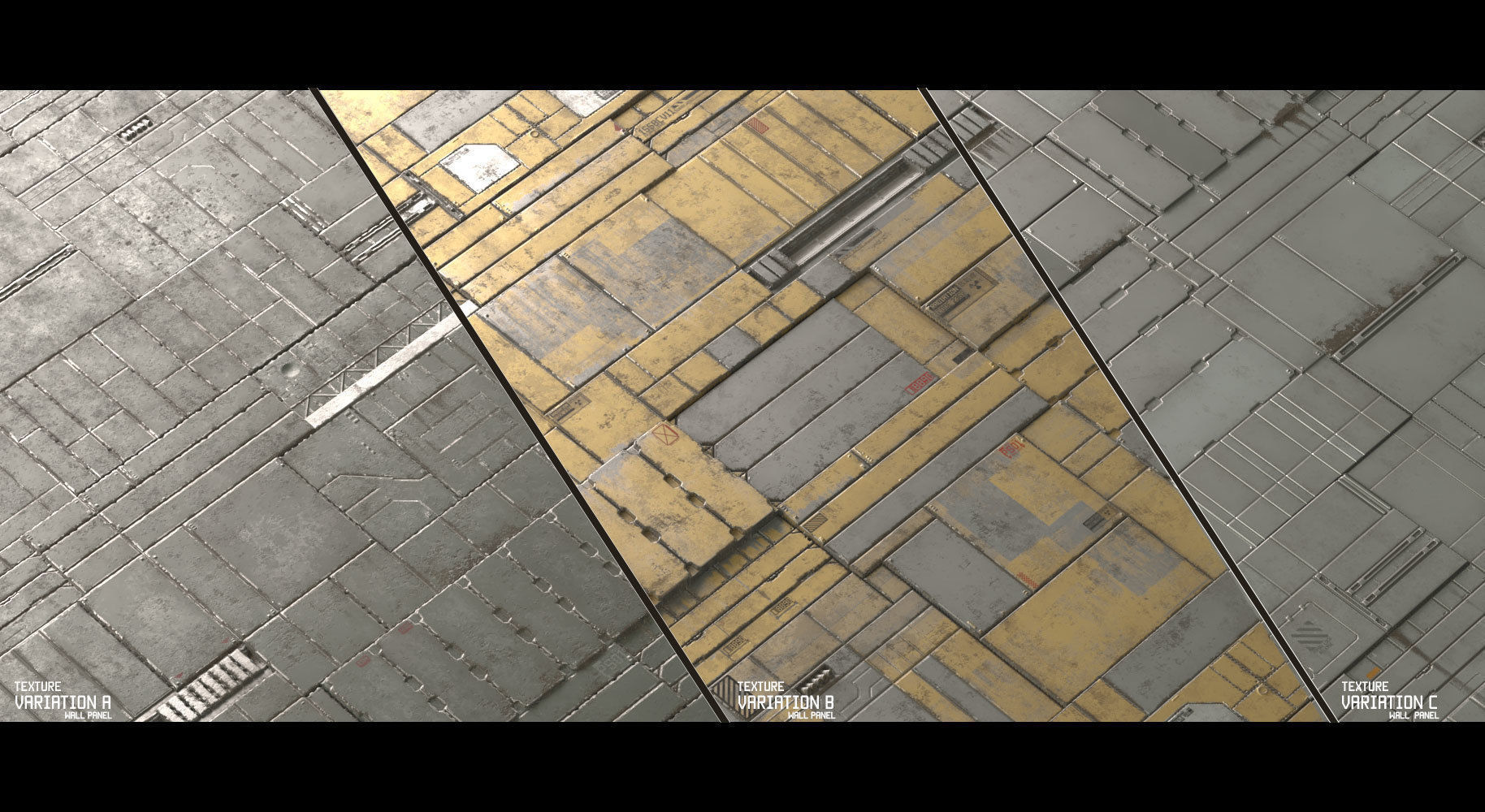 Scifi Wall Panel Texture Set C Texture_1