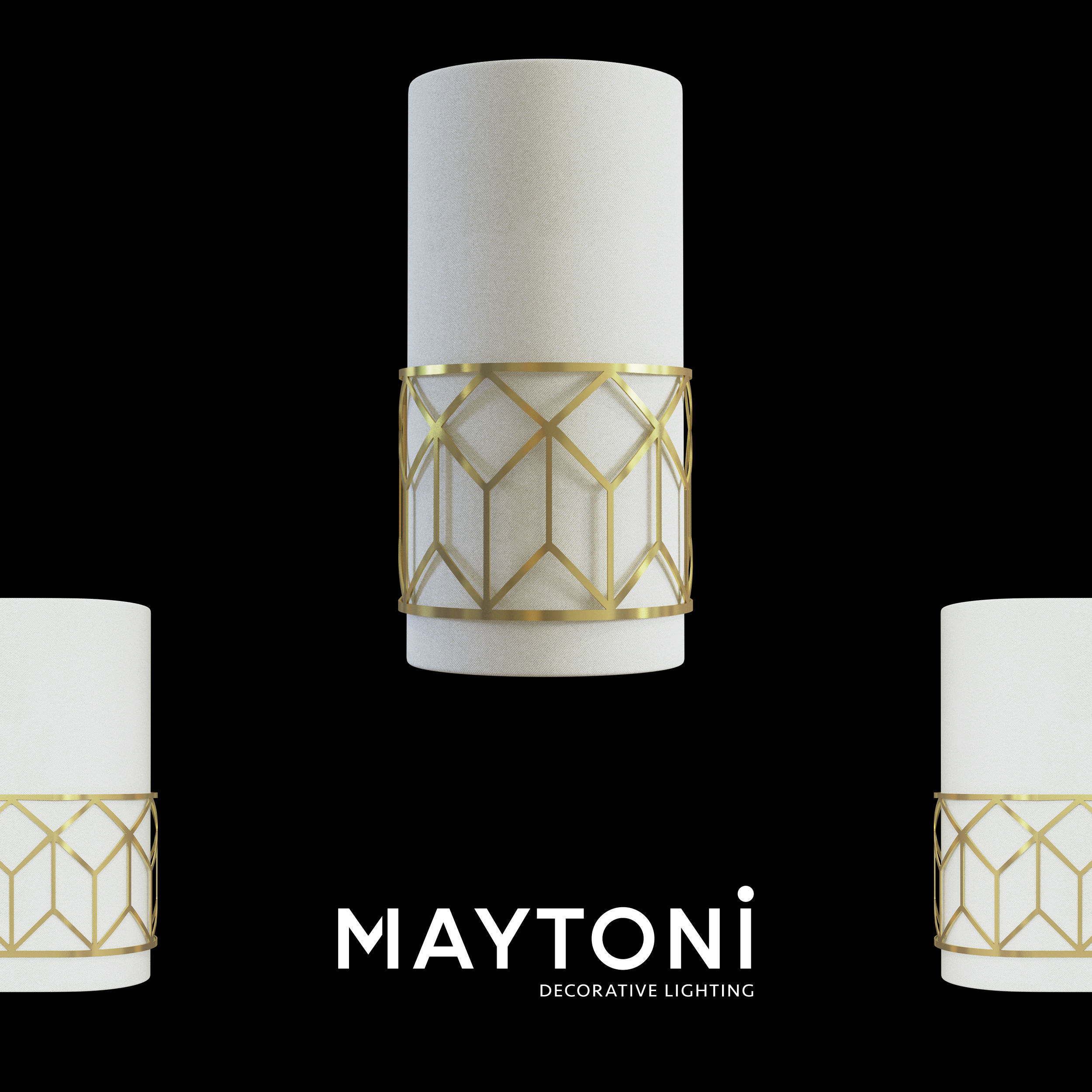 Sconce H223-WL-01-G Maytoni Classic free 3d model Free 3D print model_1