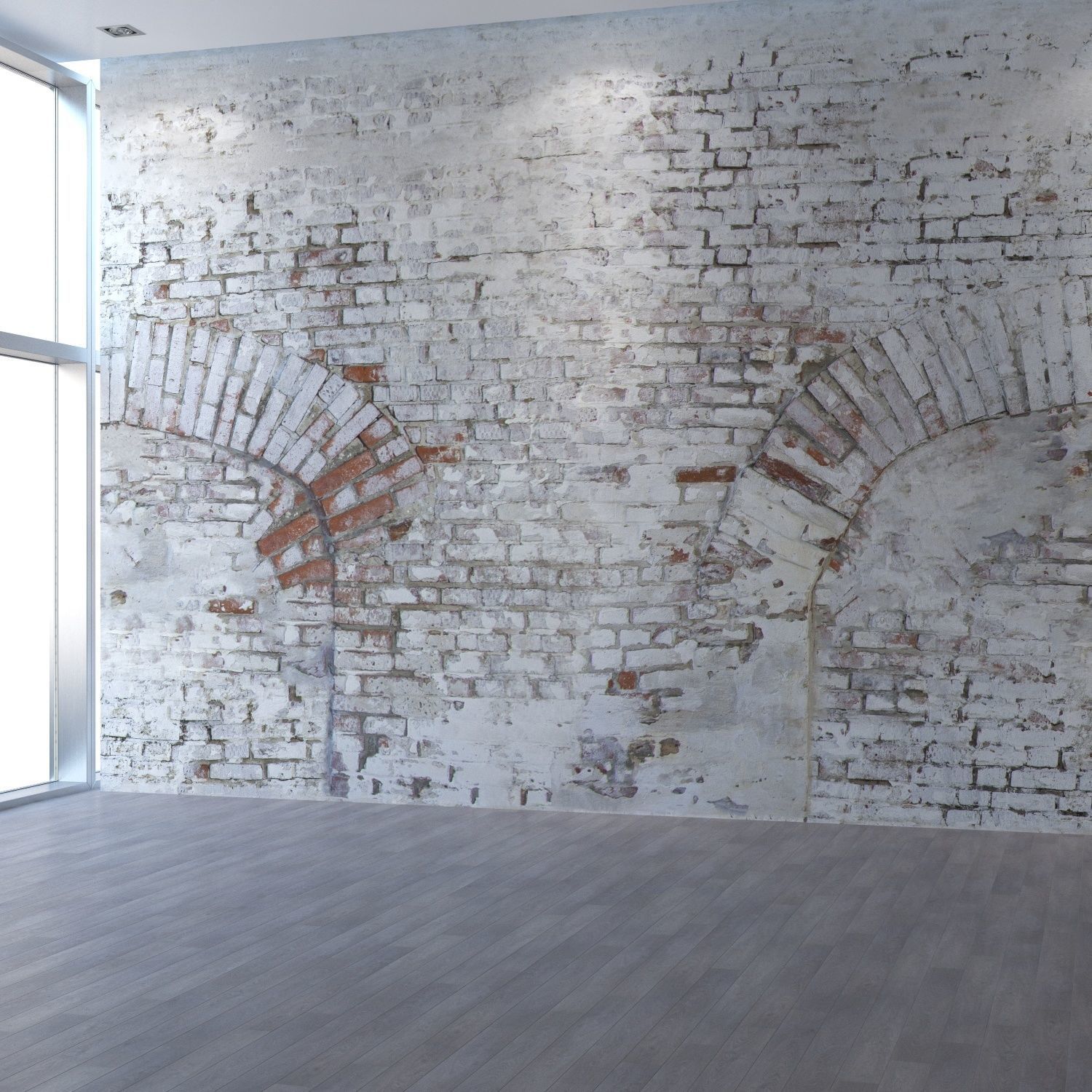 brick wall with arch 59 Texture_4