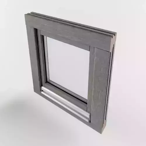 Window full model and cuted 3D model