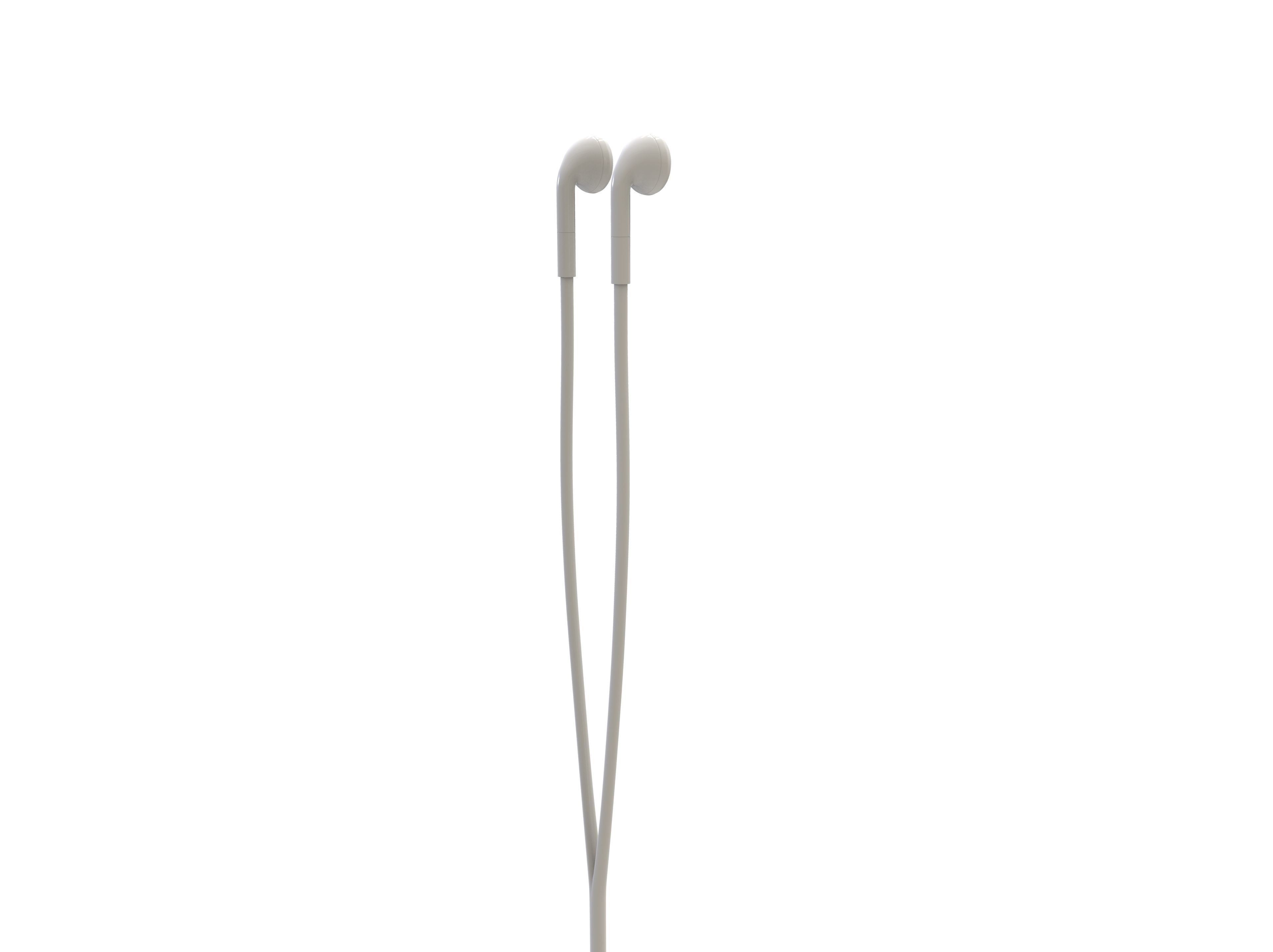 Dual Earphone 3D print model_3