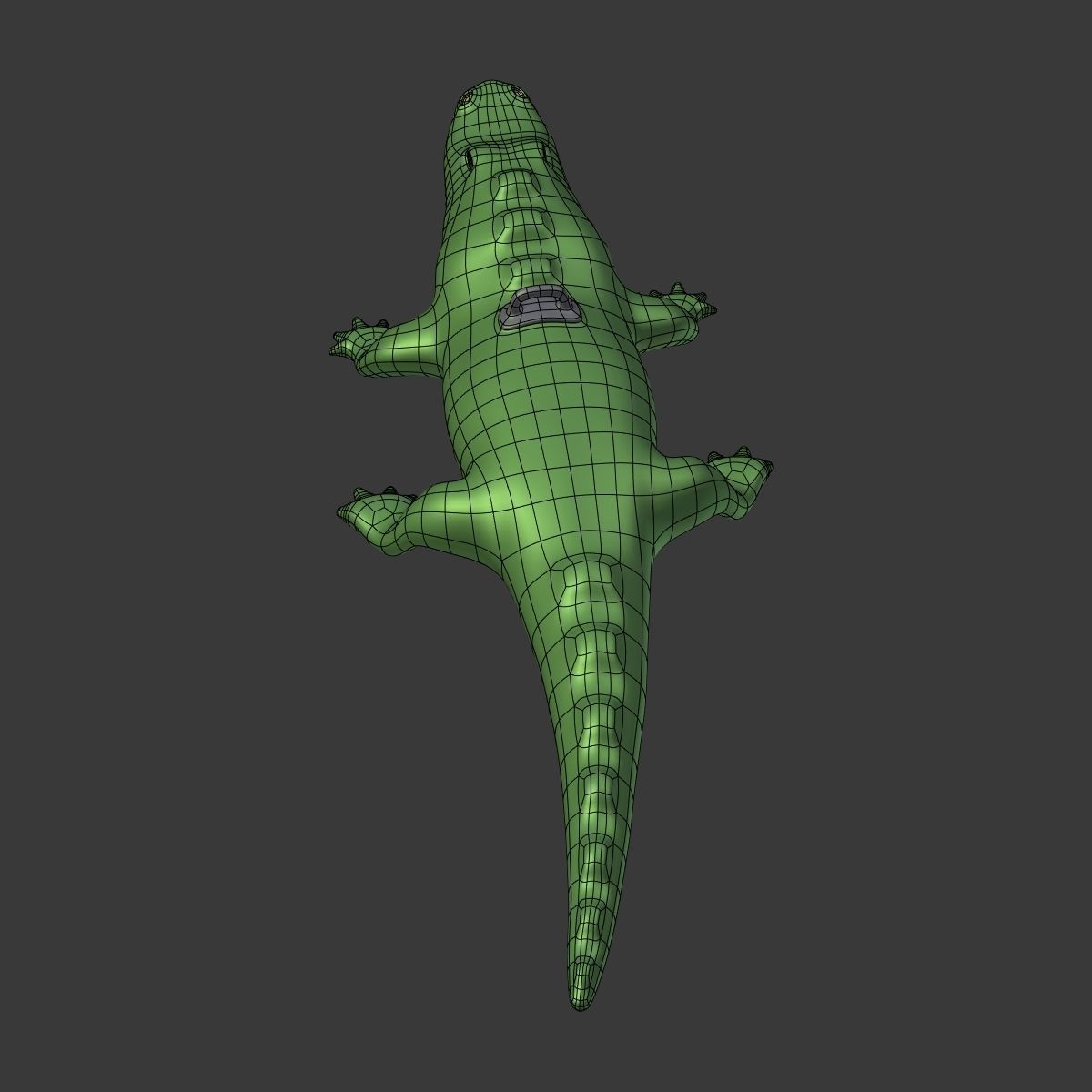3D model Inflatable Crocodile VR / AR / low-poly | CGTrader