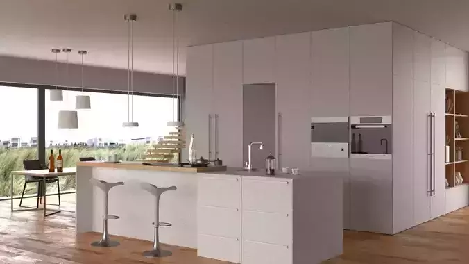 Kitchen in Corona